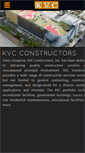 Mobile Screenshot of kvcconstructors.com